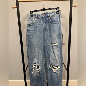 Garage Baggy Ripped Jeans